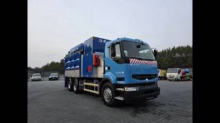 Camião combinado de limpeza de fossas Renault MTS DINO 3 Saugbagger vacuum cleaner excavator sucking loose su a venda - Imagem 4 | Autoline MZ Camião combinado de limpeza de fossas Renault MTS DINO 3 Saugbagger vacuum cleaner excavator sucking loose su | Imagem 4 - Autoline