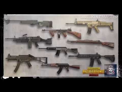 PUBG weapons - AR vs SR vs SMG vs LMG vs SG vs DMR