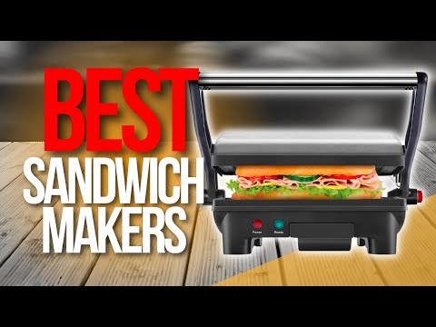 ✅ Top 5 Best Sandwich Makers | Panini Presses review