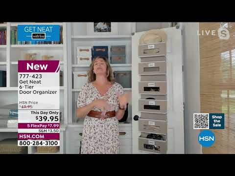 HSN | Storage & Organization - Get Neat with Lisa 06.14.2022 - 06 PM