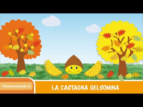La castagna Gelsomina filastrocca