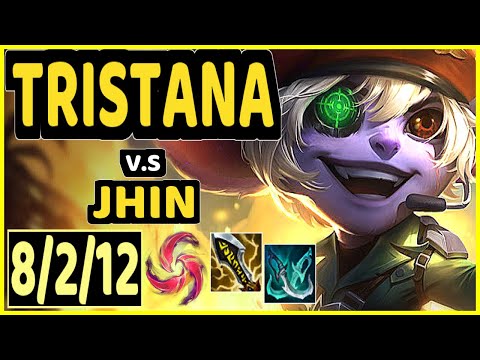 REKKLES (TRISTANA) vs JHIN - 8/2/12 KDA BOTTOM ADC GAMEPLAY - EUW Ranked GRANDMASTER
