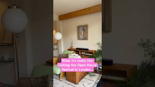 What it’s really like visiting the Open House festival in London. #modernarchitecture #thingstodo