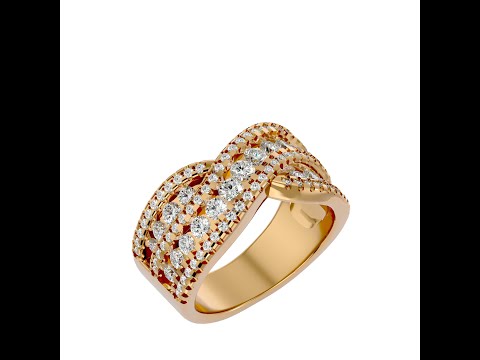 Verigheta tip Inel  Aur 18k Diamante Naturale - Barcelona