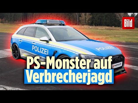 RS4-R mit 530 PS: Dieser Blaulicht-Flitzer ist aufgemotzt