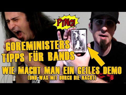Goreministers Tipps für Bands: Wie mache ich ein geiles Demo?