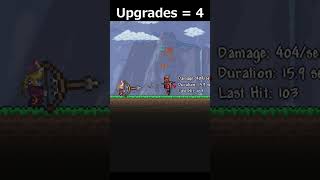 【Terraria】I tried upgrading the bow 10 times at random.