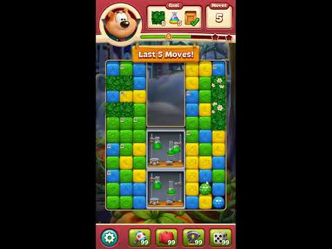 Toon Blast Level 8570 - NO BOOSTERS 🐻🐺🐱 | SKILLGAMING ✔️