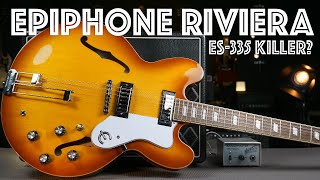 Video thumbnail for Epiphone Riviera E360TD - Guitar Review by The Guitaristas