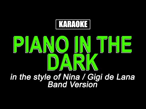 HQ Karaoke - Piano In The Dark