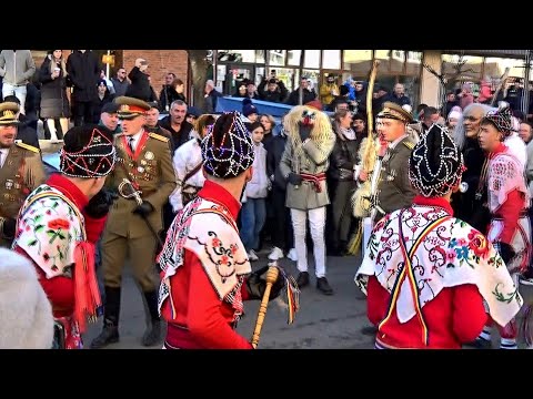 ARNĂUȚII din DUMBRAVA-TIMIȘEȘTI - Tradiții de Anul Nou - 2 ianuarie 2025 (Târgu Neamț,  România)