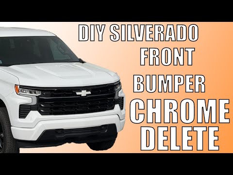 2022-2024 Silverado 1500 Chrome Delete/Black-Out Overlays - Shellz Installation Video