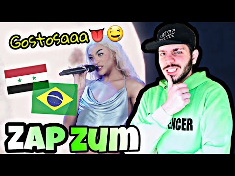 Árabe REACT Pabllo Vittar - Zap Zum (Live Performance)