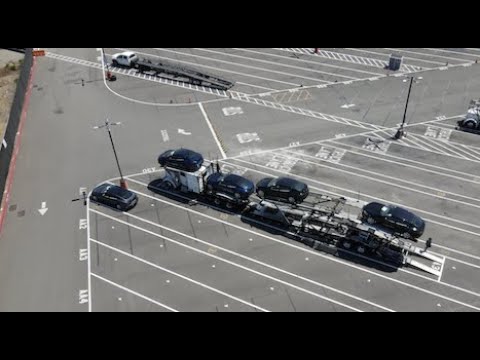 Tesla Fremont Flyover - Refresh S' Everywhere- May 18, 2021