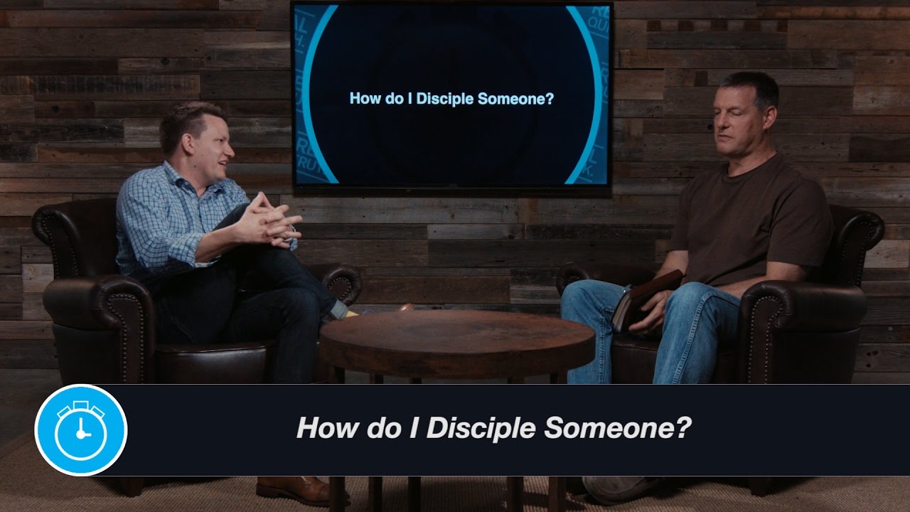 How Do I Disciple Someone?