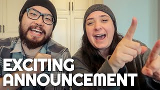 EXCITING ANNOUNCEMENT!