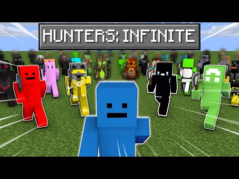 Minecraft Manhunt, But There's Infinite Hunters...