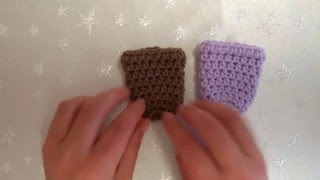 How to Crochet My Easy Chair Gliders/Chair Socks US and UK terms