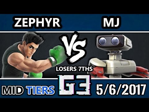 Glitch 3 Smash 4 - MJ (ROB) Vs. Zephyr (Little Mac) Wii U Mid Tier L7ths