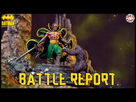 Batman Miniature Game: Battle Report [League of Assassins vs. Joker]