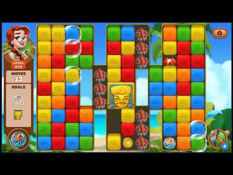 Lost Island Blast Adventure Level 875 - NO BOOSTERS 🏝️ | SKILLGAMING ✔️