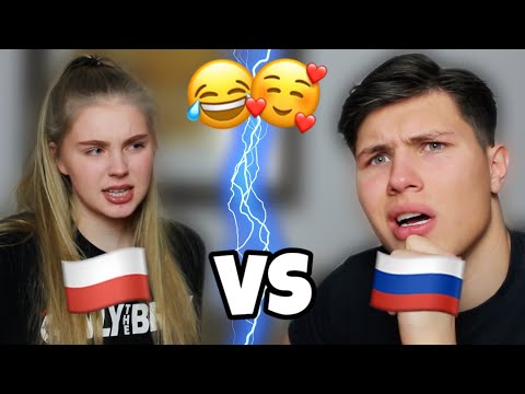 RUSSISCH vs. POLNISCH Sprachen Challenge (mit meiner Freundin!) ❤️😂