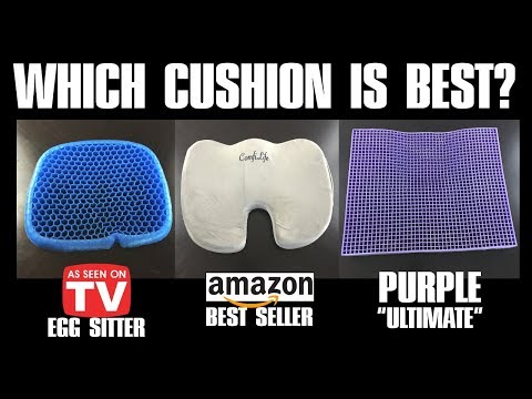 Cushion Challenge! Egg Sitter vs Amazon Best Seller vs Purple