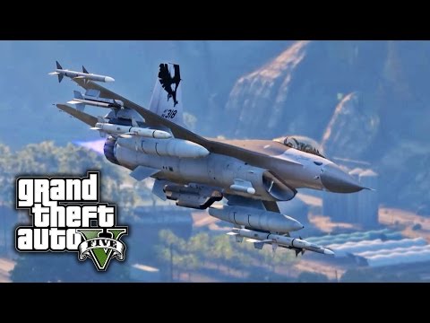GTA V PC E16 - General Dynamics F-16 Fighting Falcon