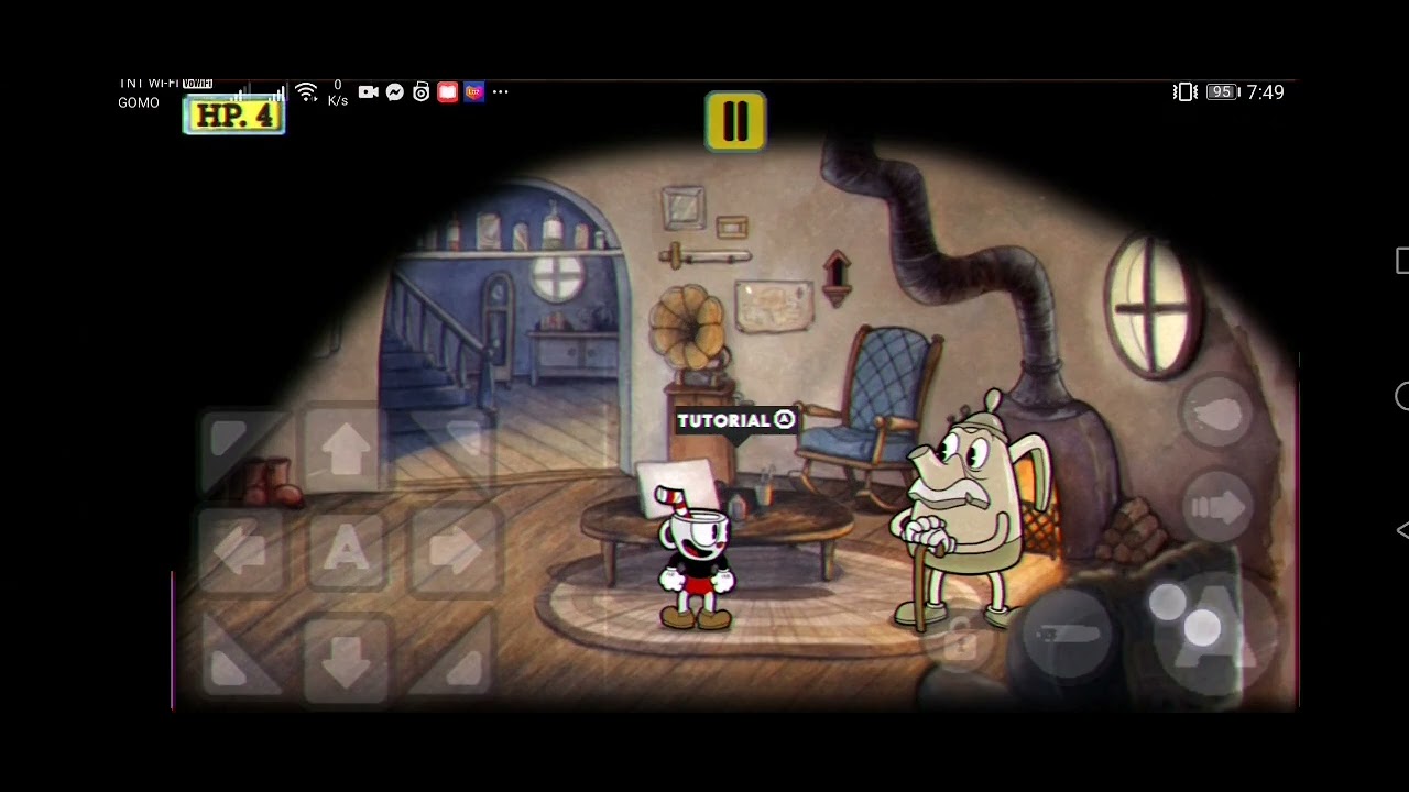 Cuphead - Tutorial old vs now