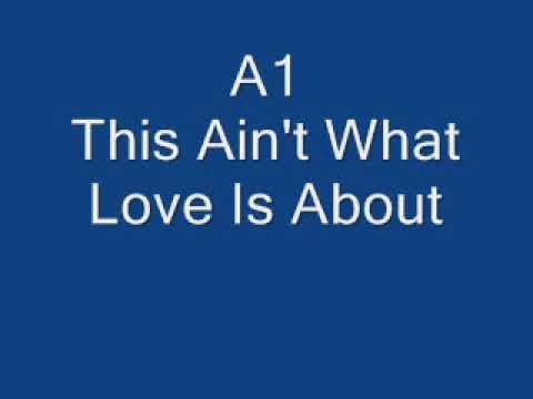 This Ain't What Love Is About video