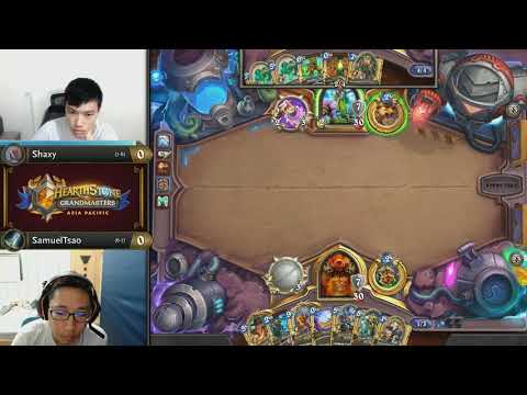 Shaxy vs SamuelTsao - Hearthstone Grandmasters Asia-Pacific S2 2019 - Week 7