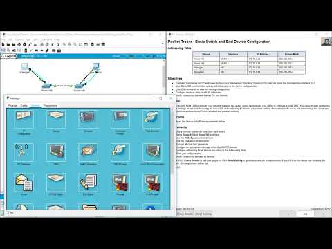 2.9.1 Packet Tracer - Basic Switch and End Device Configuration