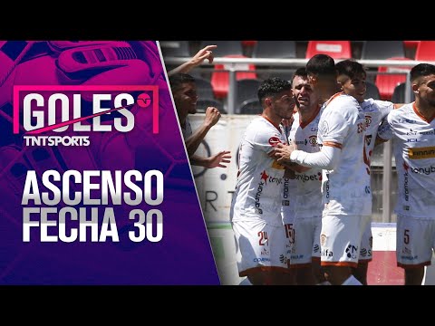 Todos los GOLES | Campeonato Ascenso Betsson 2023 - FECHA 30 ⚽