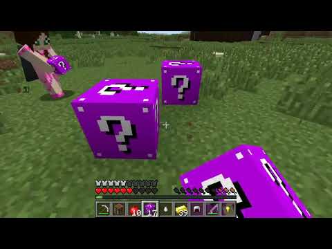 PopularMMOs Minecraft  WITCH CHALLENGE GAMES   Lucky Block Mod   Modded Mini Game