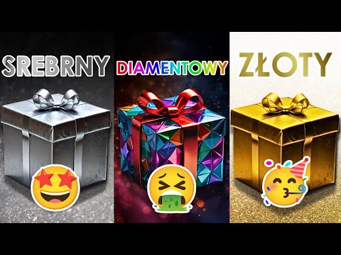 WYBIERZ jeden PREZENT!🎁 SREBRNY, złoty lub DIAMENTOWY! 🤍⭐💎