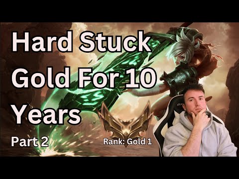 How I Escaped Being Hard Stuck Gold For 10 Years Part 2 (All My Notes + Riven Montage)