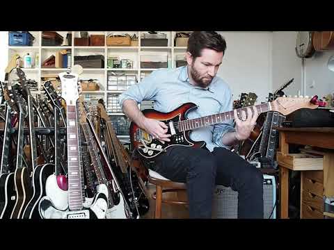 Sakai (Teisco-ish) Mosrite style Guitar - 1970s Japan