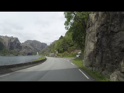 June 2022 Holidays - Dashcam Series: Drive to #Helleren i #Jossingfjord stopover, Norway