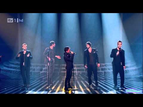 Take That "The Flood" X Factor 2010 (Full Version) Live Results Show 6 HD 1920 1080