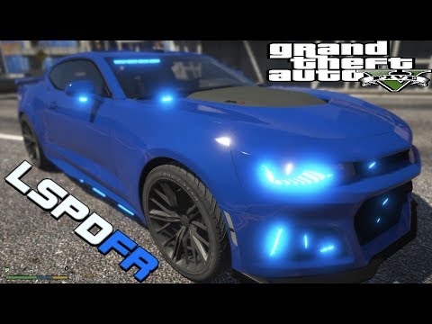 GTA 5 Live PD - Unmarked ZL1 Camaro - Los Santos Police Department - #LSPDFR #GTA5 #GTA5Roleplay