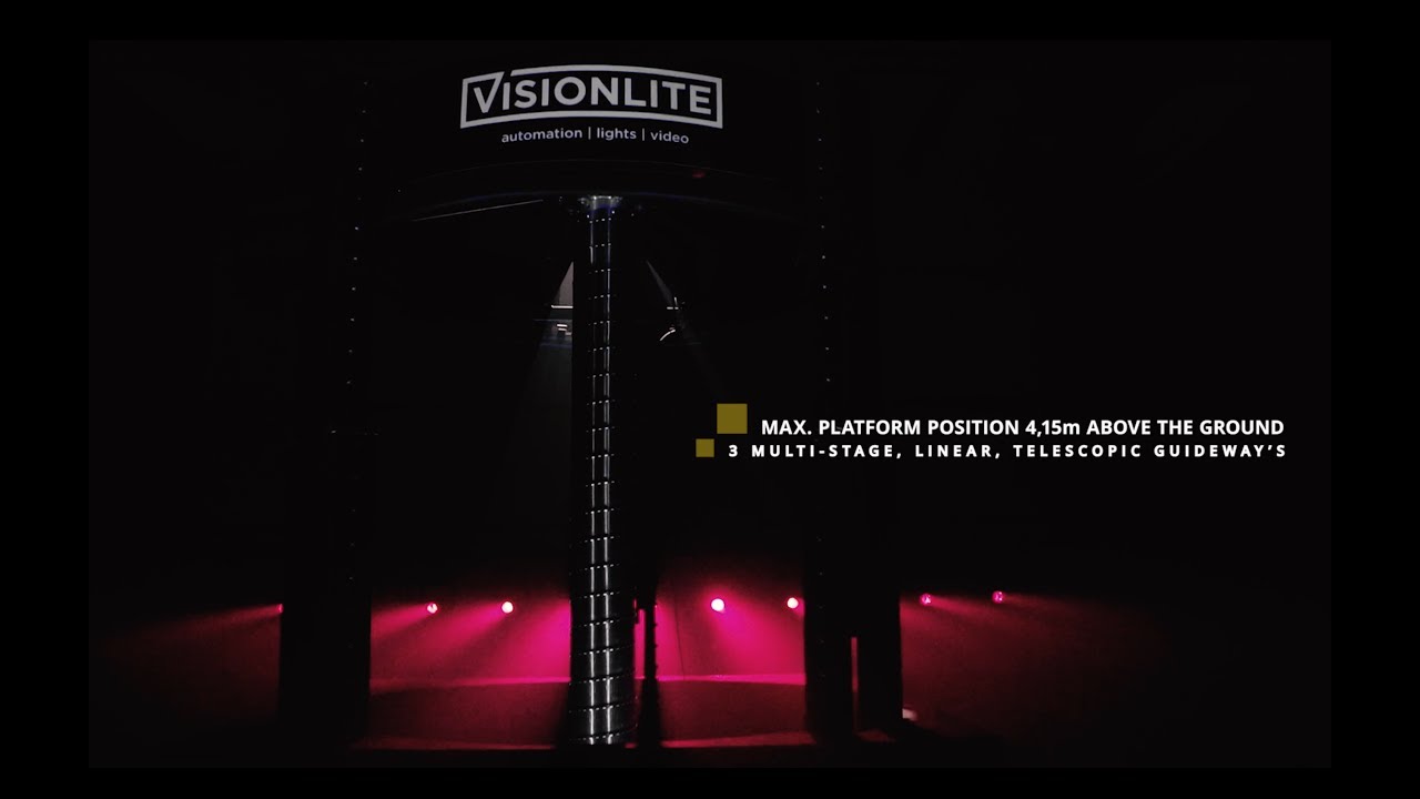 The VL Stage Lift / product video / Visionlite Stage Automation