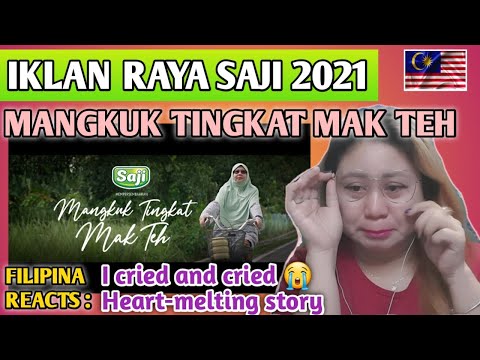IKLAN RAYA SAJI 2021 | MANGKUK TINGKAT MAK TEH || FILIPINA REACTS