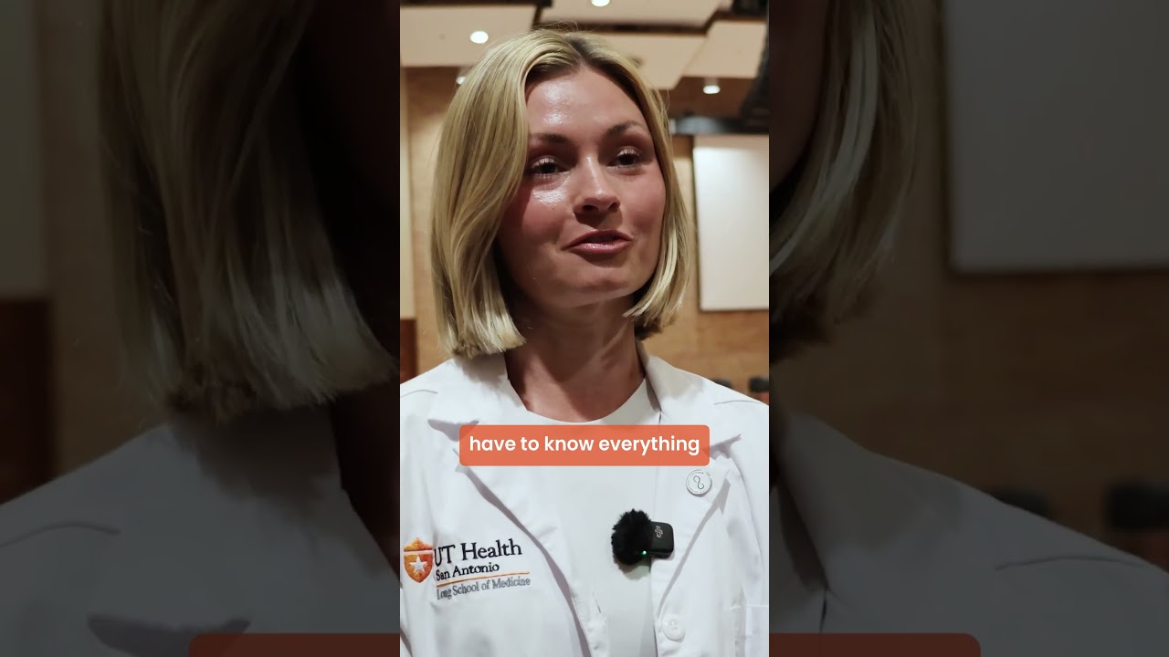 Long School of Medicine second-year students mark patient treatment milestone in clinician ceremony