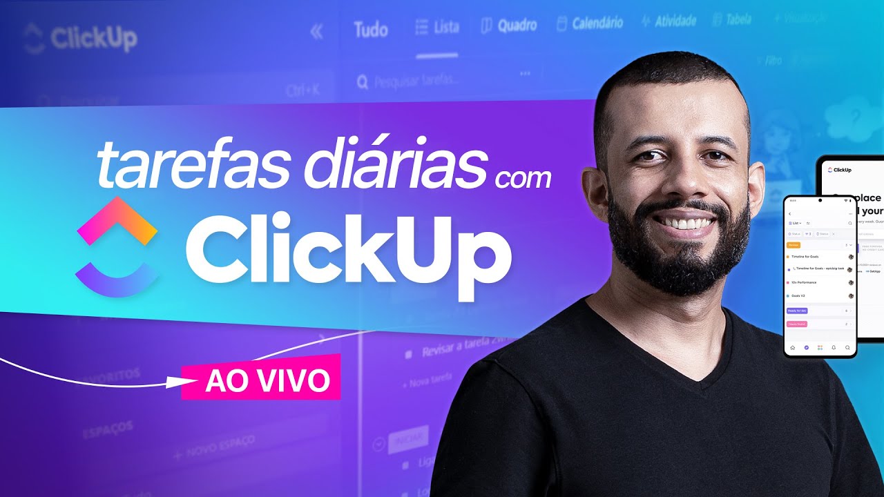 Como organizo minhas TAREFAS DIÁRIAS com ClickUp