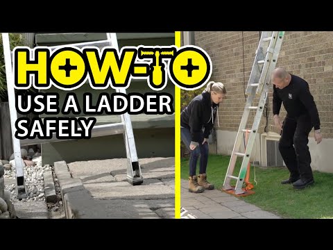 How To Use a Ladder Safely | 4:1 Rule