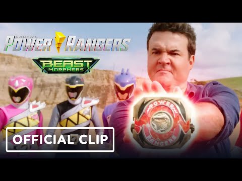Power Rangers Beast Morphers - Official Clip (Austin St. John, Red MMPR Ranger)
