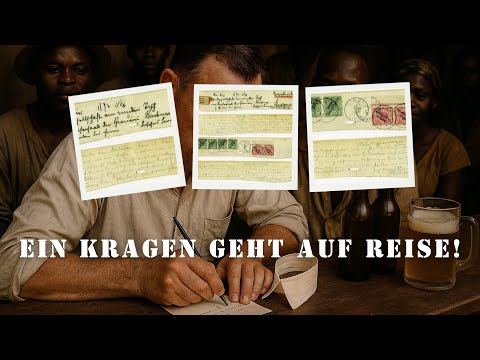 Alles auf einem Kragen, wenn keine Postkarte zur Hand ist!