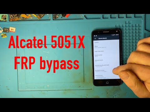 Alcatel POP4 5051X Google Account Bypass