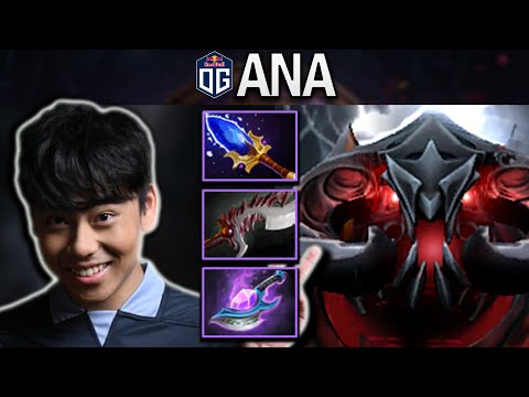 OG.ANA SMURF SHADOW FIEND WITH 23 KILLS - DOTA 2 7.28 GAMEPLAY