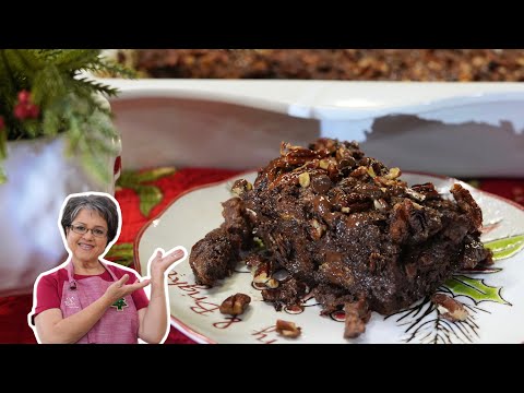 My Christmas Chocolate Bread Pudding // Step by Step ❤️